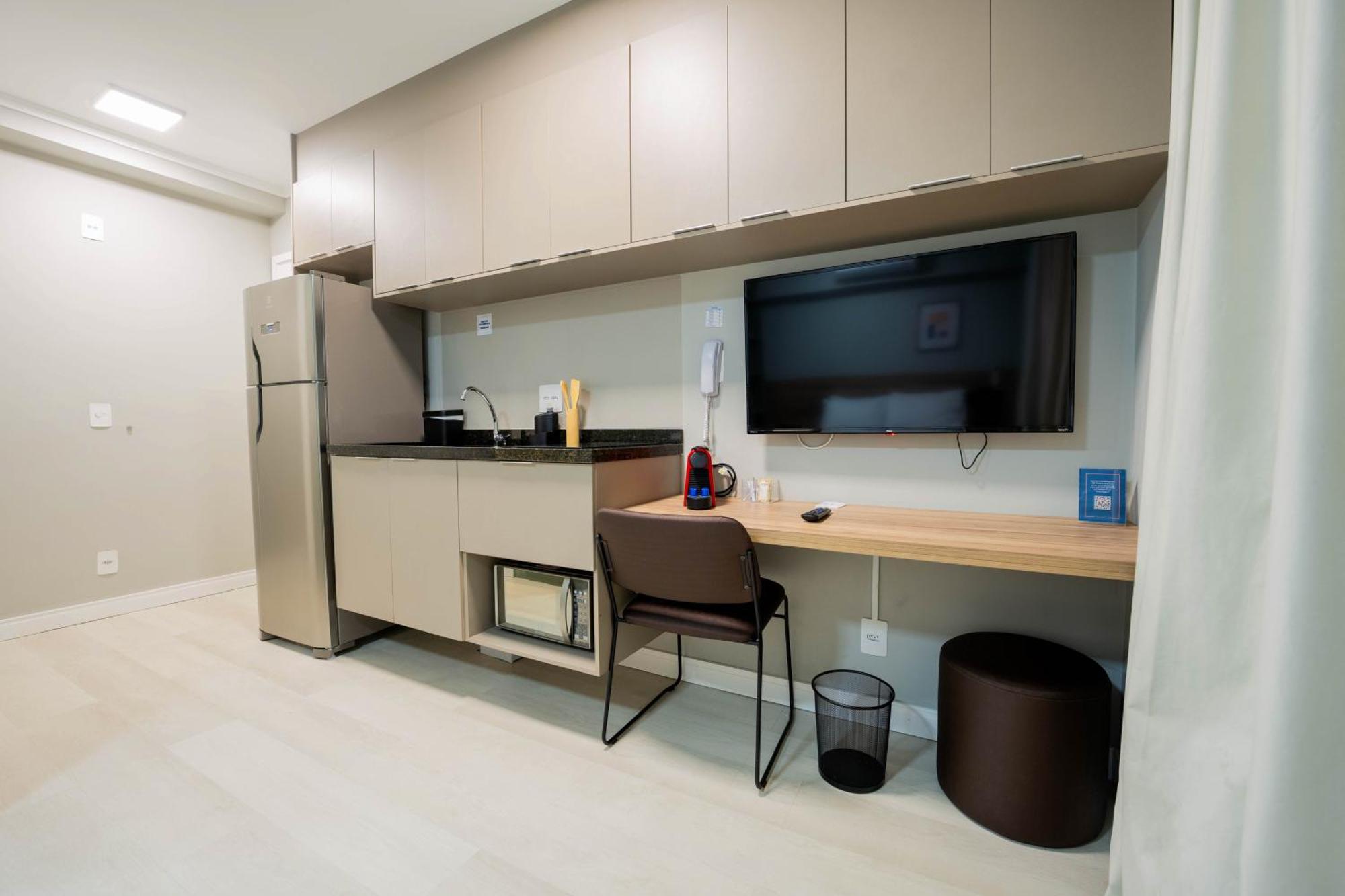 Apartamentos Studio Allure Moema - Com Cafe Da Manha Opcional, Recepcao E Valet 24 Horas Sao Paulo Oda fotoğraf
