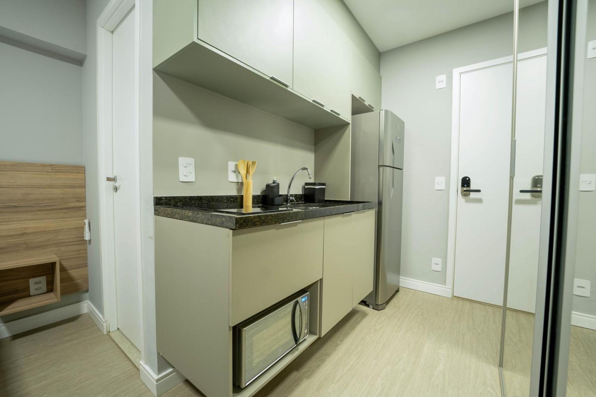 Apartamentos Studio Allure Moema - Com Cafe Da Manha Opcional, Recepcao E Valet 24 Horas Sao Paulo Oda fotoğraf