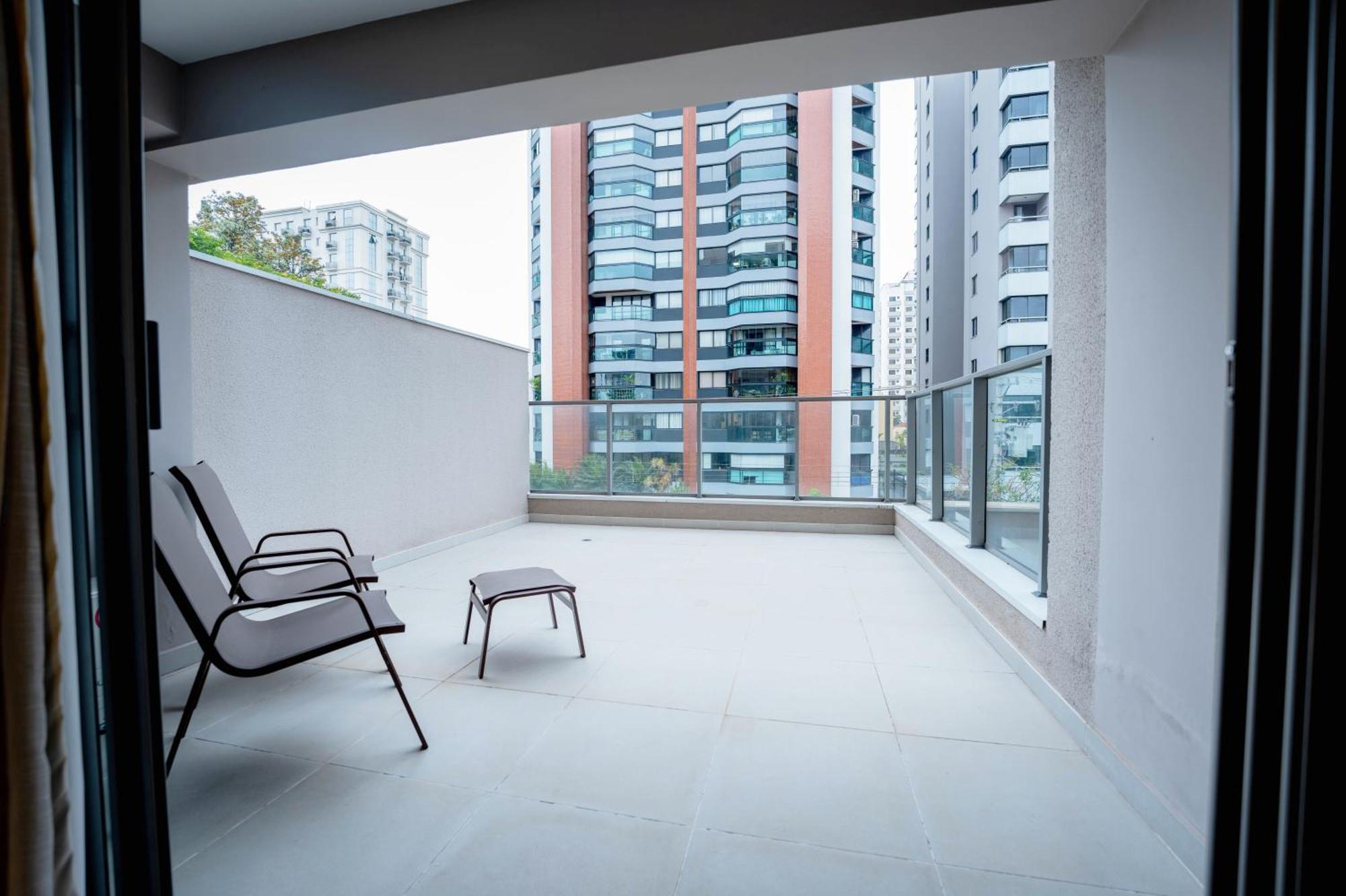 Apartamentos Studio Allure Moema - Com Cafe Da Manha Opcional, Recepcao E Valet 24 Horas Sao Paulo Oda fotoğraf